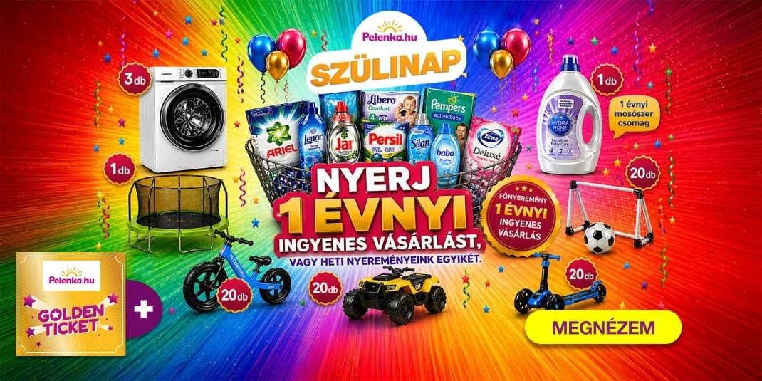 Szülinap a Pelenka.hu-n