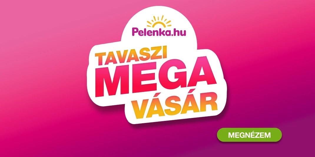 TAVASZI MEGA VÁSÁR a Pelenka.hu-n!