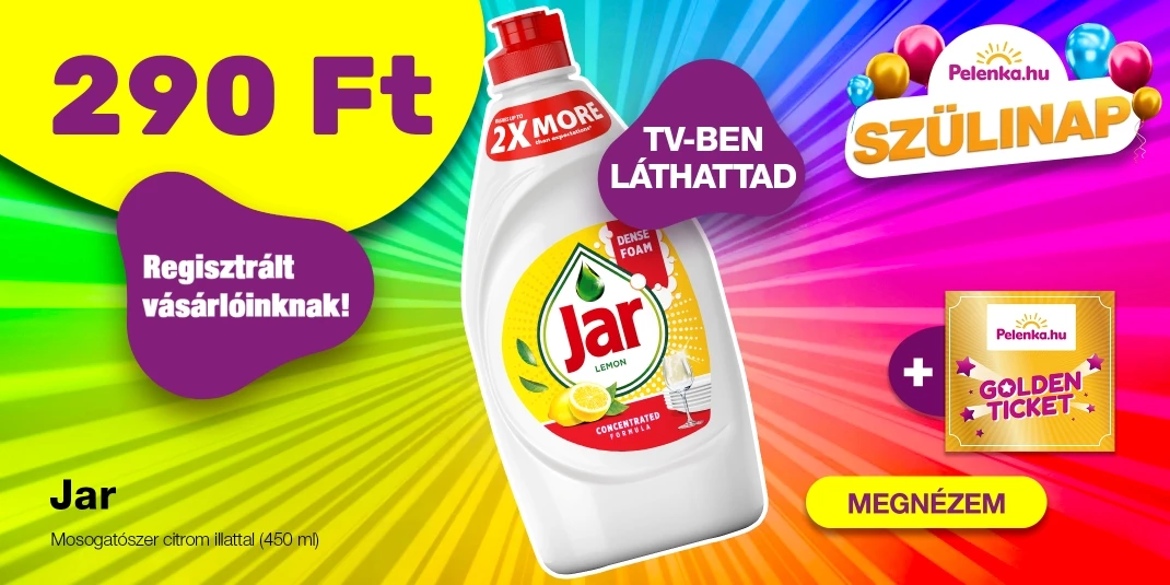 Jar mosogatószer Citrom (450 ml)