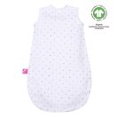 MOTHERHOOD Muszlin hálózsák BIO Grey and Black Dots 0-6 hó 0,5 tog