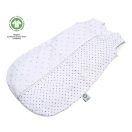 MOTHERHOOD BIO  muszlin hálózsák Grey and Black Dots 6-18 hó 0,5 tog