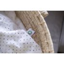 MOTHERHOOD BIO  muszlin hálózsák Grey and Black Dots 6-18 hó 0,5 tog