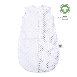   MOTHERHOOD Hálózsák muszlin BIO Pink and Black Dots 6-18 hó 0,5 tog