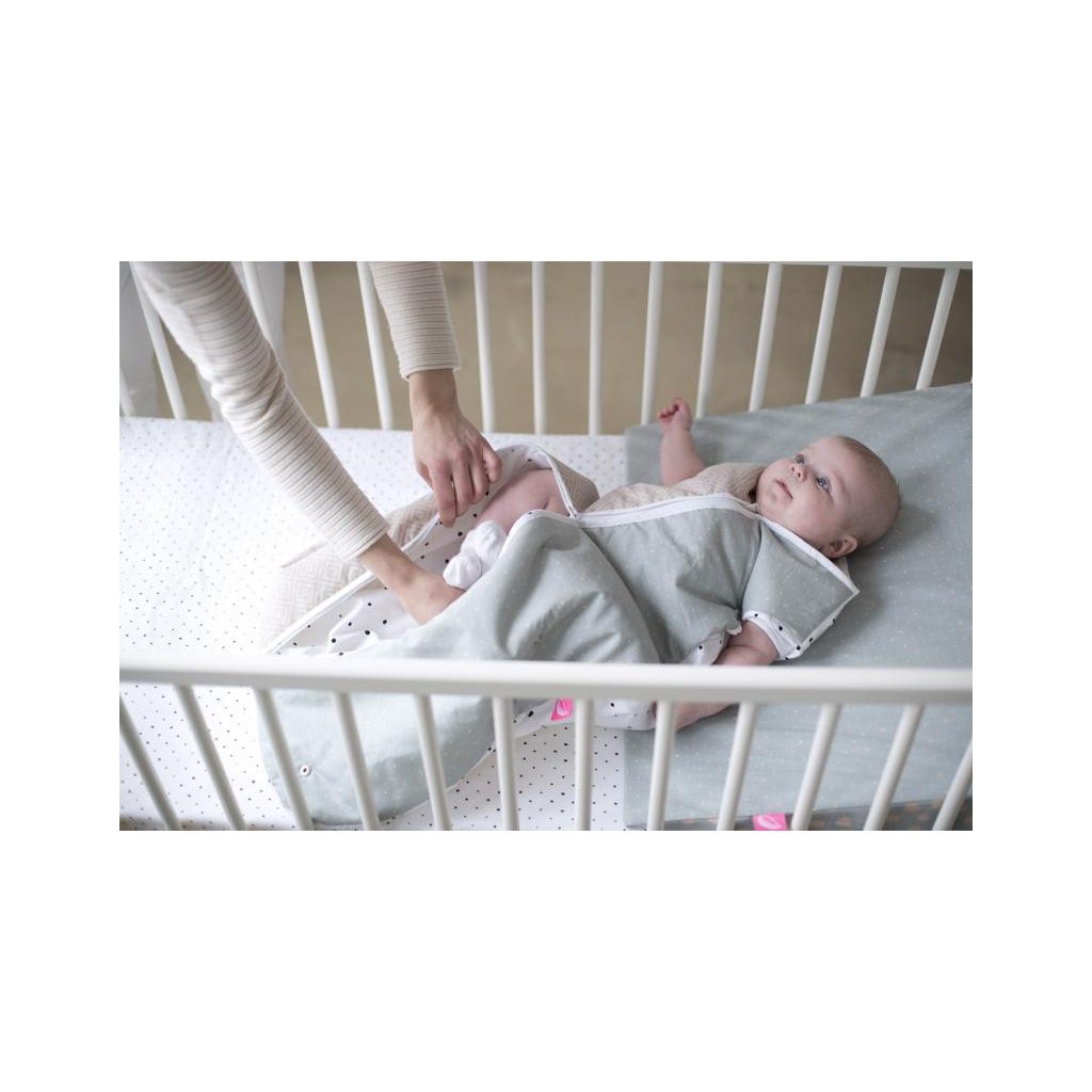 MOTHERHOOD Hálózsák 2in1 Grey Classics 0-18 hó 3 tog