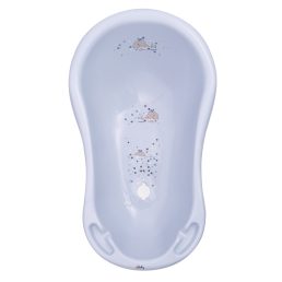   MALTEX Babakád leeresztő dugóval Bálna Minimal 84 cm - satin blue