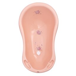   MALTEX Babakád leeresztő dugóval Elefánt Minimal 84 cm - peach rose