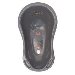   MALTEX Babakád leeresztő dugóval Lovacska Minimal 84 cm - steel grey