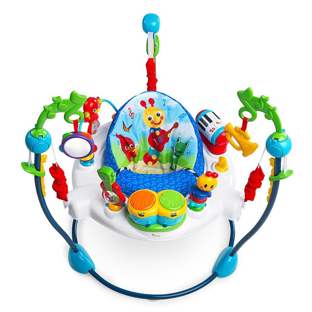 BABY EINSTEIN Ugráló/aktív központ 2 az 1-ben Neighborhood Symphony 6 hónapos kortól 11 kg-ig