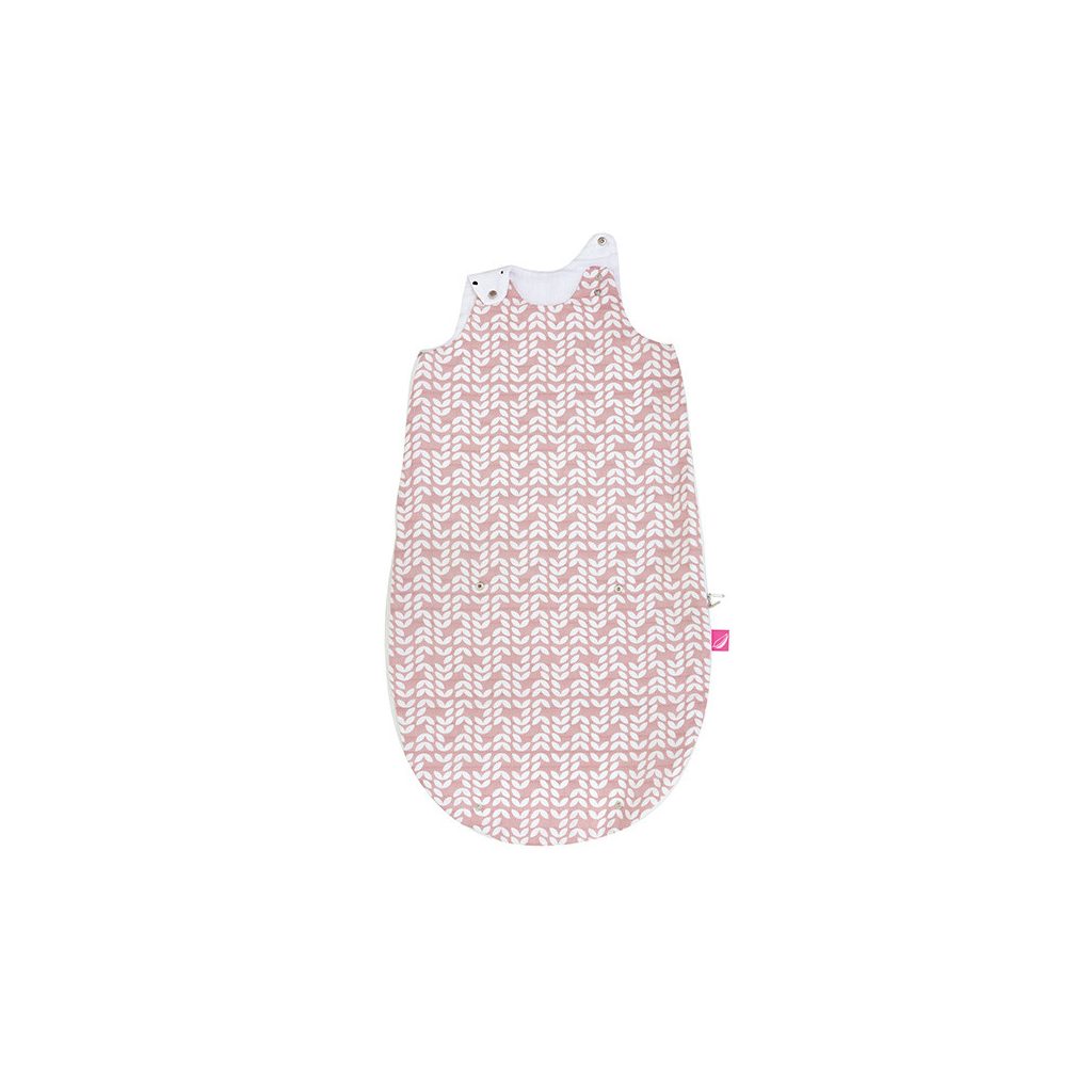 MOTHERHOOD Hálózsák 2in1 ZIP-A-Round Bézs muszlin Pink Classics 3-18hó 0,5 tog
