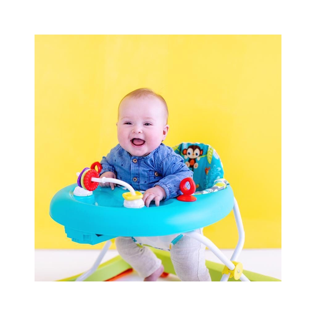 BRIGHT STARTS Bébikomp Giggling Safari 6hó+, 11kg-ig