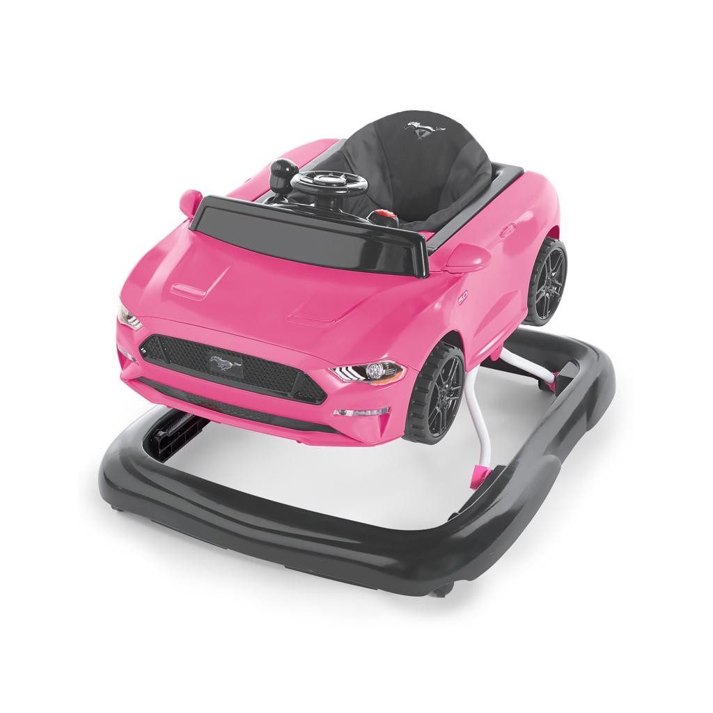 BRIGHT STARTS Bébikomp 3in1 Ford Mustang Pink 6hó+, 12 kg-ig
