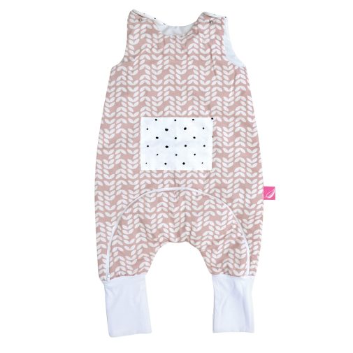 MOTHERHOOD Hálózsák lábakkal és zsebbel Pink Classics 1-1,5év 2 tog