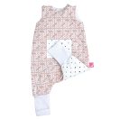 MOTHERHOOD Hálózsák lábakkal és zsebbel Pink Classics 1-1,5év 2 tog