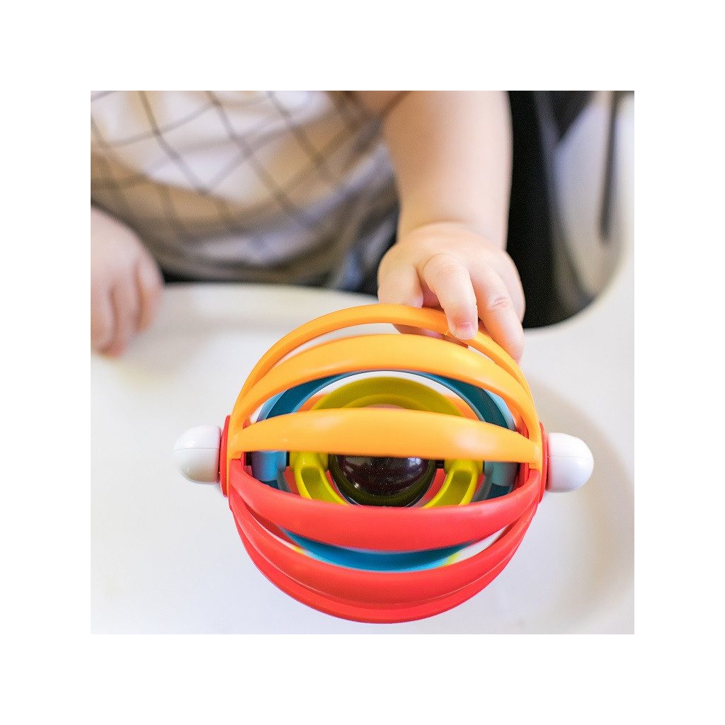 BABY EINSTEIN Aktív játék tapadókoronggal Sticky Spinner™ 3hó+