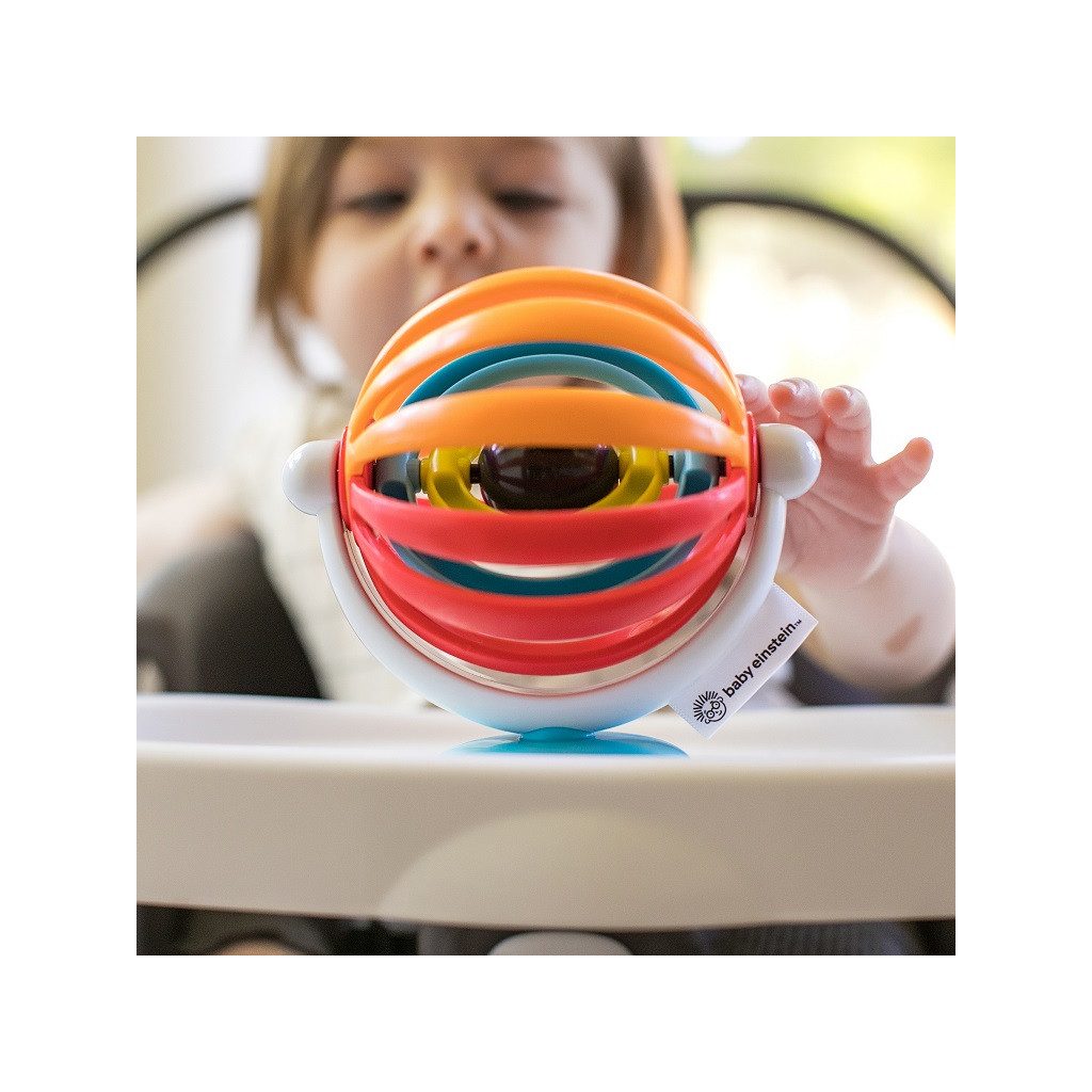 BABY EINSTEIN Aktív játék tapadókoronggal Sticky Spinner™ 3hó+