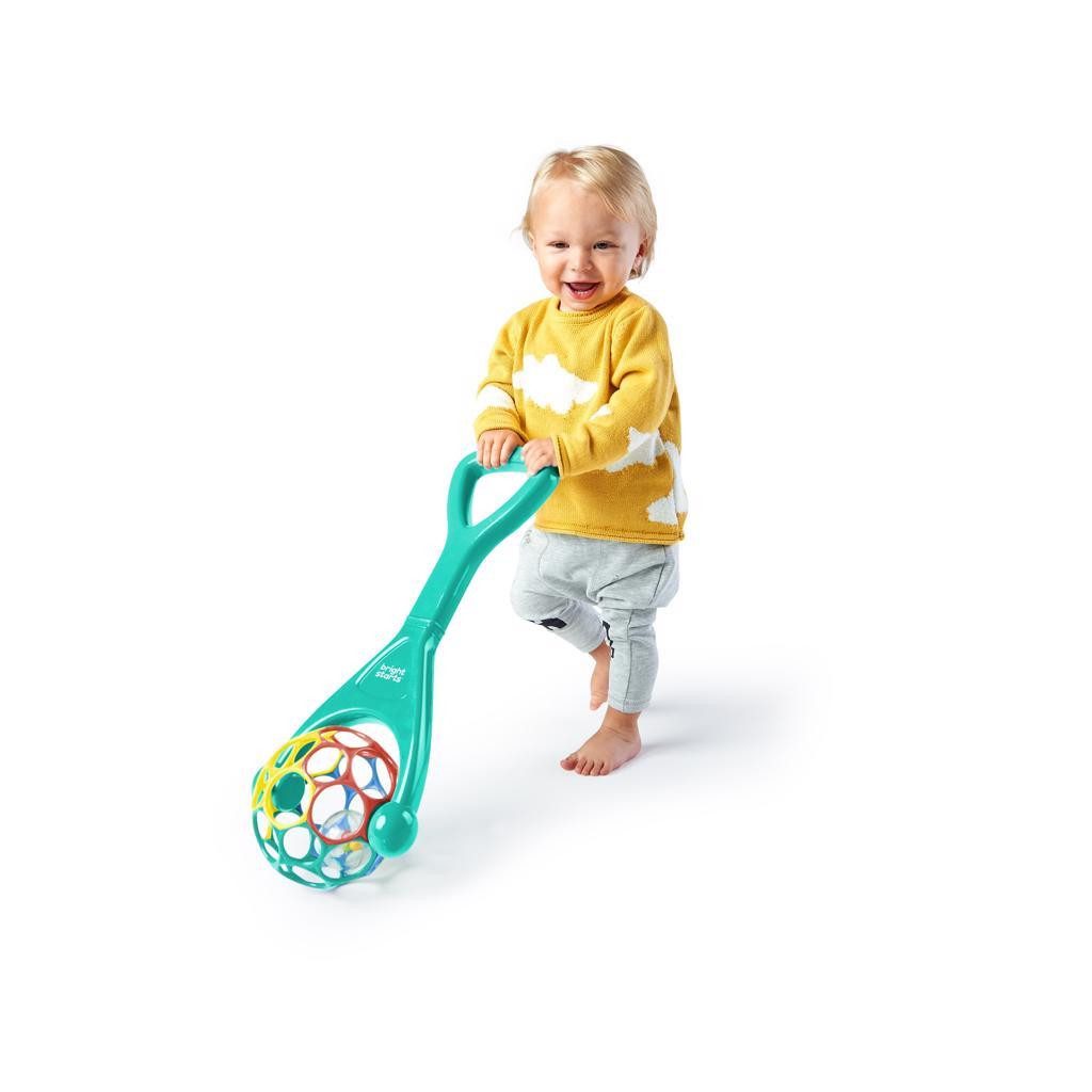 OBALL ROLLER játék, 12 cm, 12 hó+ menta