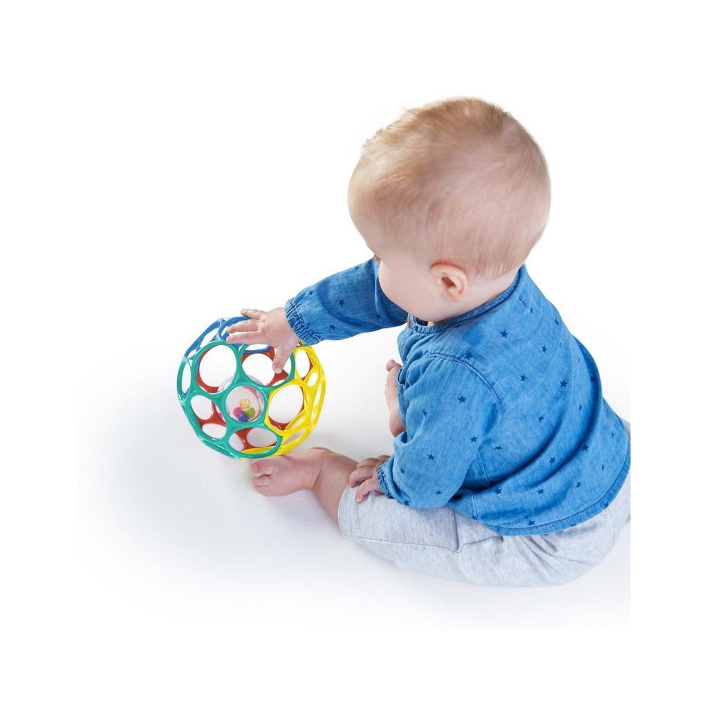 OBALL ROLLER játék, 12 cm, 12 hó+ menta
