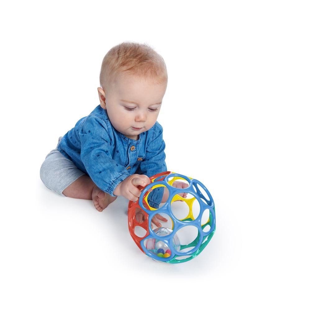 OBALL ROLLER játék, 12 cm, 12 hó+ menta
