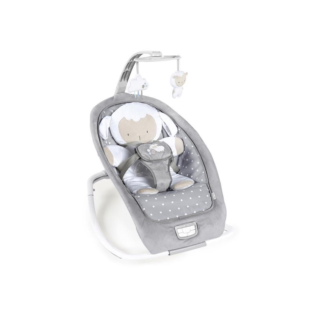 INGENUITY Rezgő hintaszék dallamokkal Cuddle Lamb 0hó+ 18kg-ig, 2019