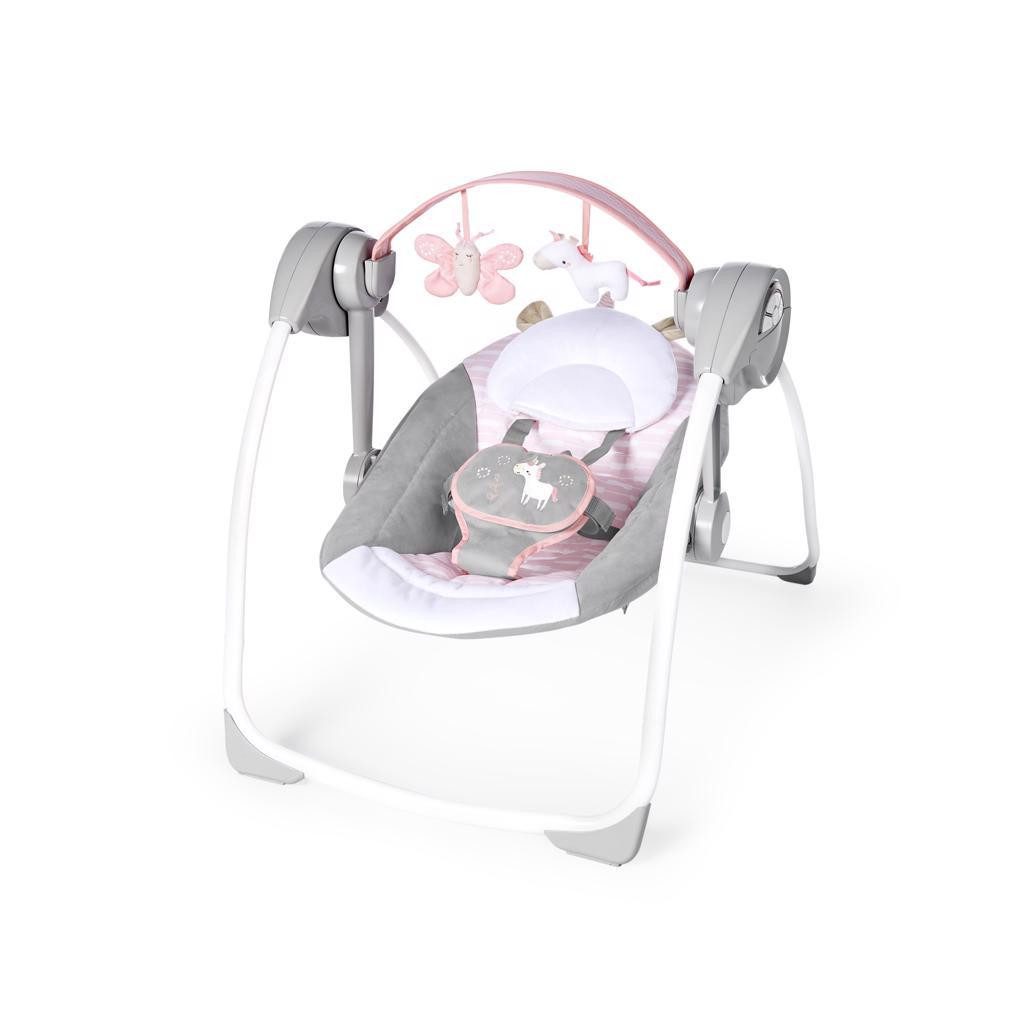 INGENUITY Hinta dallomokkal Flora the Unicorn™ 0hó+, 9kg-ig