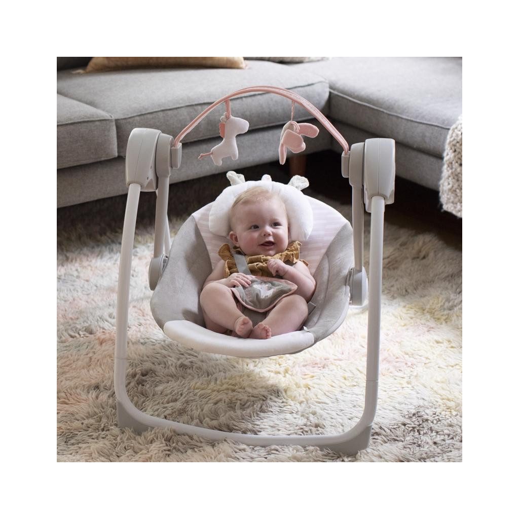 INGENUITY Hinta dallomokkal Flora the Unicorn™ 0hó+, 9kg-ig