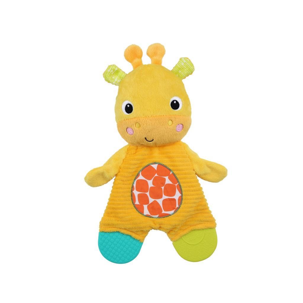 BRIGHT STARTS Játék - rágóka Snuggle&Teethe zsiráf 0hó+
