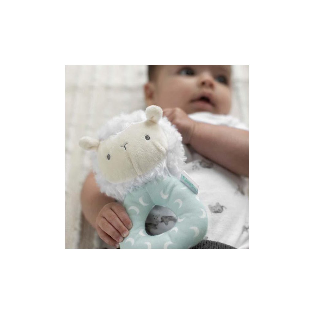 INGENUITY Plüss csörgő kerek INGENUITY Sheppy™ bárány 0 hó+