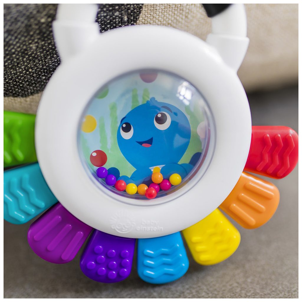 BABY EINSTEIN Szenzoros csörgő és rágóka BPA-mentes Outstanding Opus™ 3m+