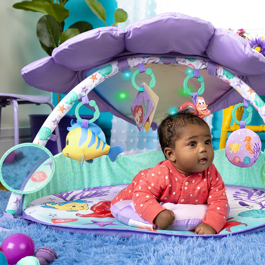 DISNEY BABY Játszószőnyeg világító THE LITTLE MERMAID 0hó+