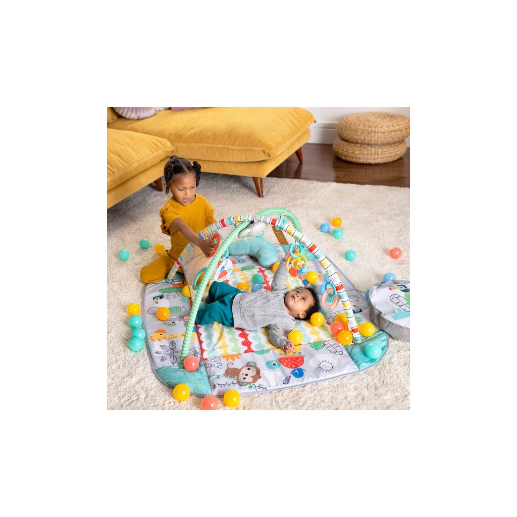 BRIGHT STARTS Játszószőnyeg 5in1 Your Way Ball Play™ Totally Tropical™ 0hó+