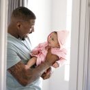 INGENUITY Kapucnis fürdőköpeny Clean & Cuddly™ Posy™