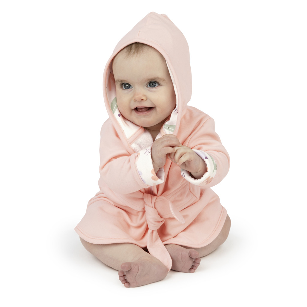 INGENUITY Kapucnis fürdőköpeny Clean & Cuddly™ Posy™