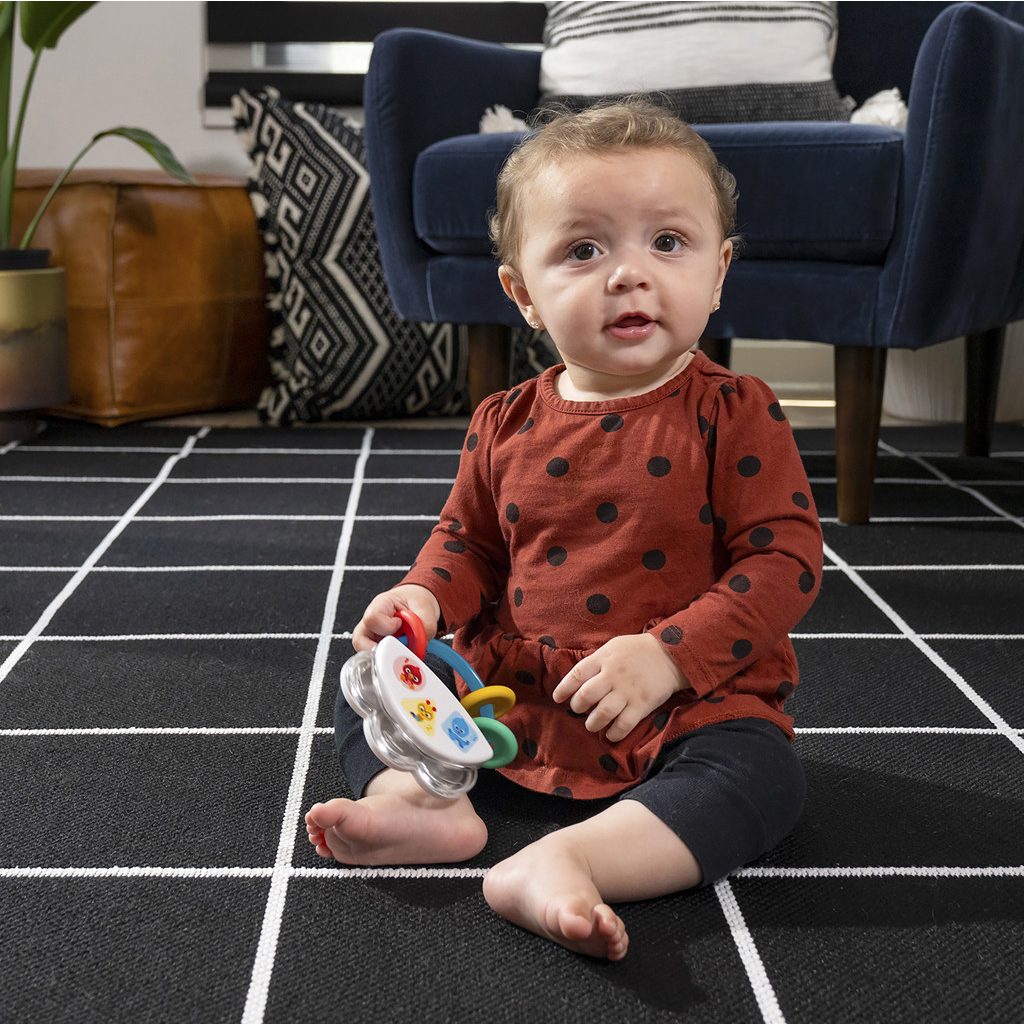 BABY EINSTEIN Tamburin csörgővel 3hó+