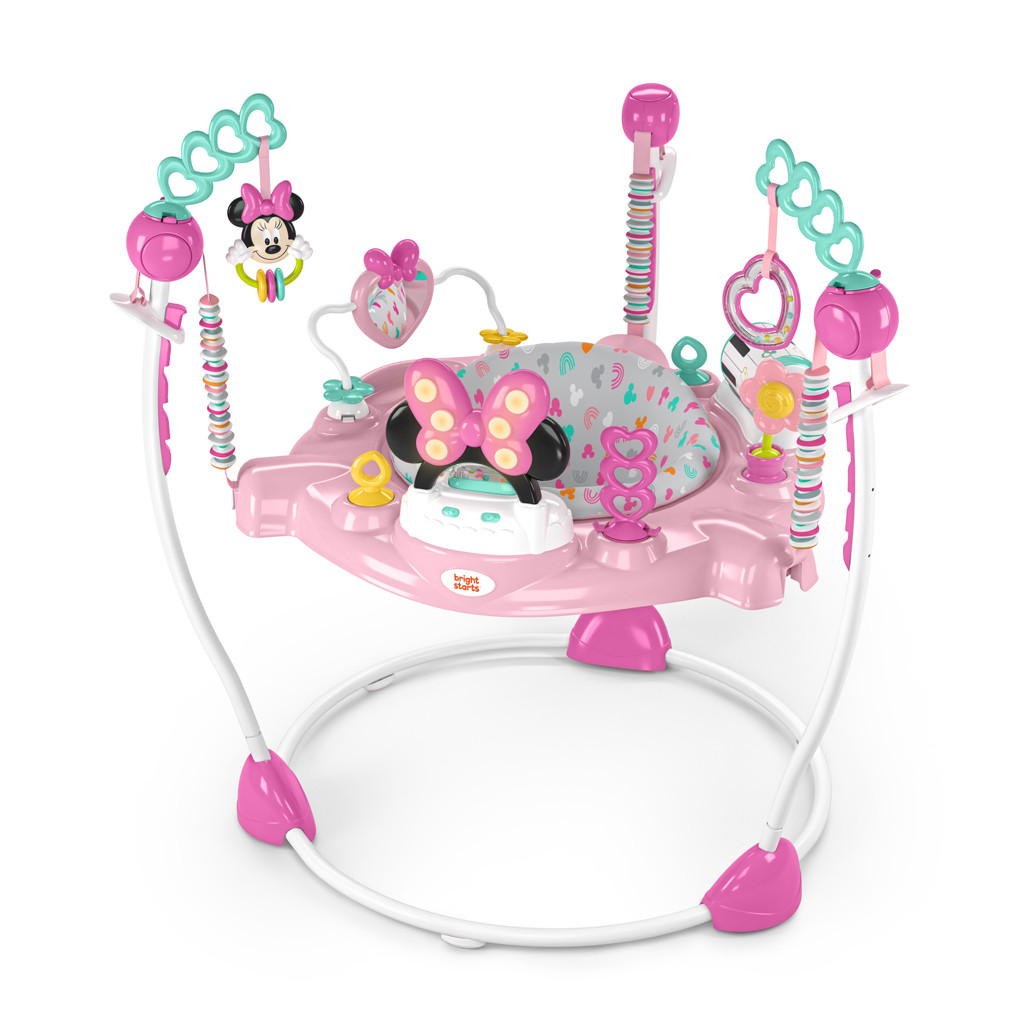 DISNEY BABY Ugráló/aktív centrum 2in1 Minnie Mouse Forever Besties 6hó+  11 kg-ig