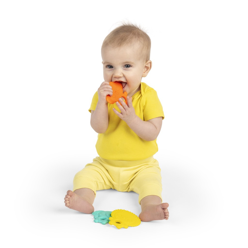 BRIGHT STARTS Rágóka Gummy Buddies™ 3db 3hó+
