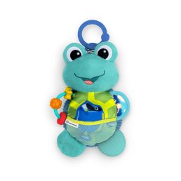  BABY EINSTEIN Aktív játék C-karikán teknős Neptune’s Sensory Sidekick™ 0hó+