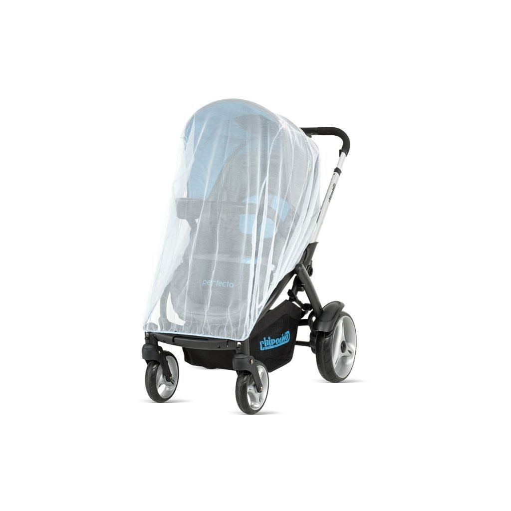 Chipolino szúnyogháló babakocsira - Fehér