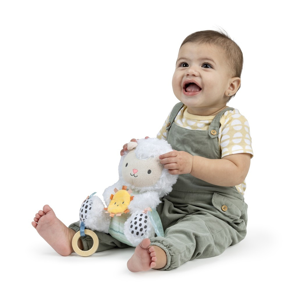 INGENUITY Aktív plüss játék Calm Springs™ bárány Sheepy 0hó+