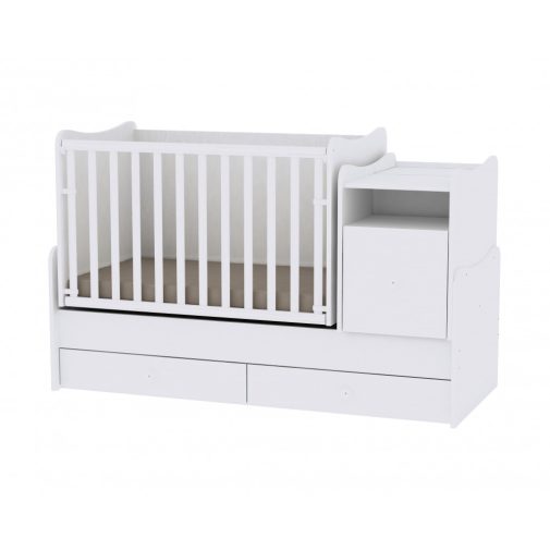 Lorelli Trend PLUS kombi ágy 70x165 - White / Fehér
