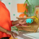 BRIGHT STARTS Szilikon rágóka Tame Your Tusks™ 3hó+