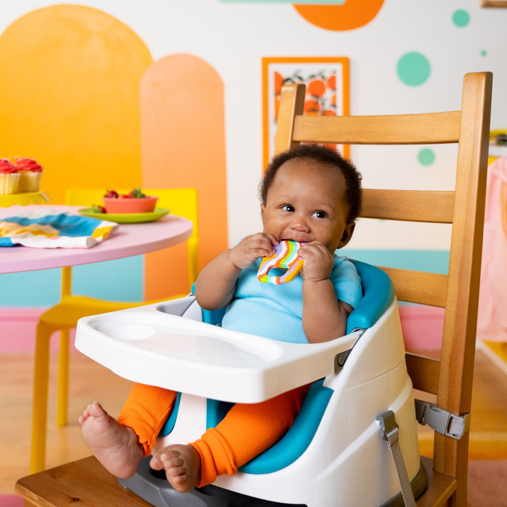 BRIGHT STARTS Szilikon rágóka Soothing Soft Serve™ 3hó+