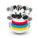 BABY EINSTEIN Rágóka építőjáték zebra Stack & Wobble Zen™ 3hó+