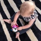 OBALL Autó és csörgő 2in1 Curious Car zebra Zen™ 3hó+