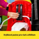 BRIGHT STARTS 3 az 1-ben járóka versenyző Piros 6-24 hó