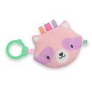 INGENUITY Crinklet™ érzékszervi játék C gyűrűn mosómedve Deni 0m+