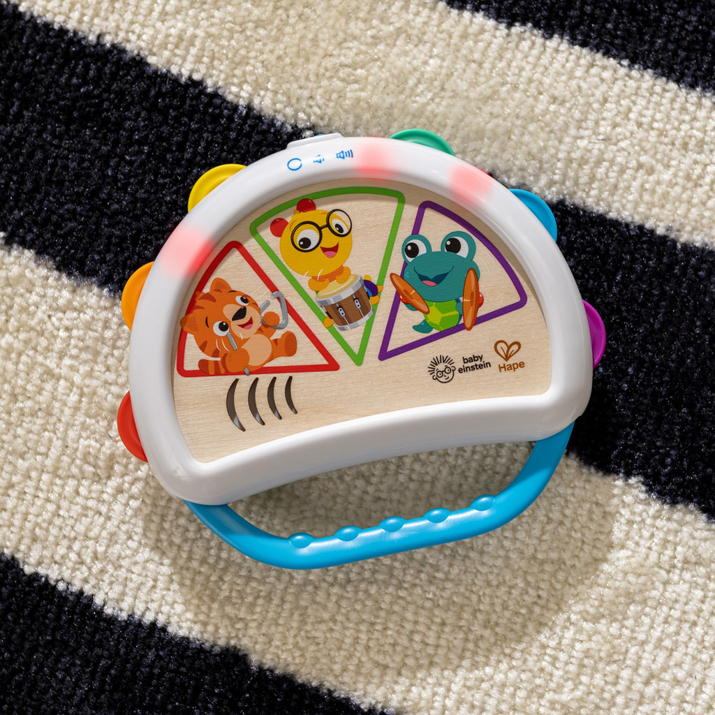 BABY EINSTEIN Játék zenélő tamburin Tap & Shake™ Magic Touch™ HAPE 6hó+