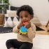 BABY EINSTEIN Rágóka csörgővel zebra Zen™ Shake-a-Shape BPA mentes 0hó+