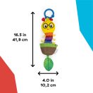 BABY EINSTEIN Játék csörgővel C-karikán u Cal-a-Puller™ 0hó+