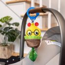 BABY EINSTEIN Játék csörgővel C-karikán u Cal-a-Puller™ 0hó+