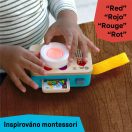 BABY EINSTEIN Interaktív játék hanggal fényképezőgép HAPE 6hó+